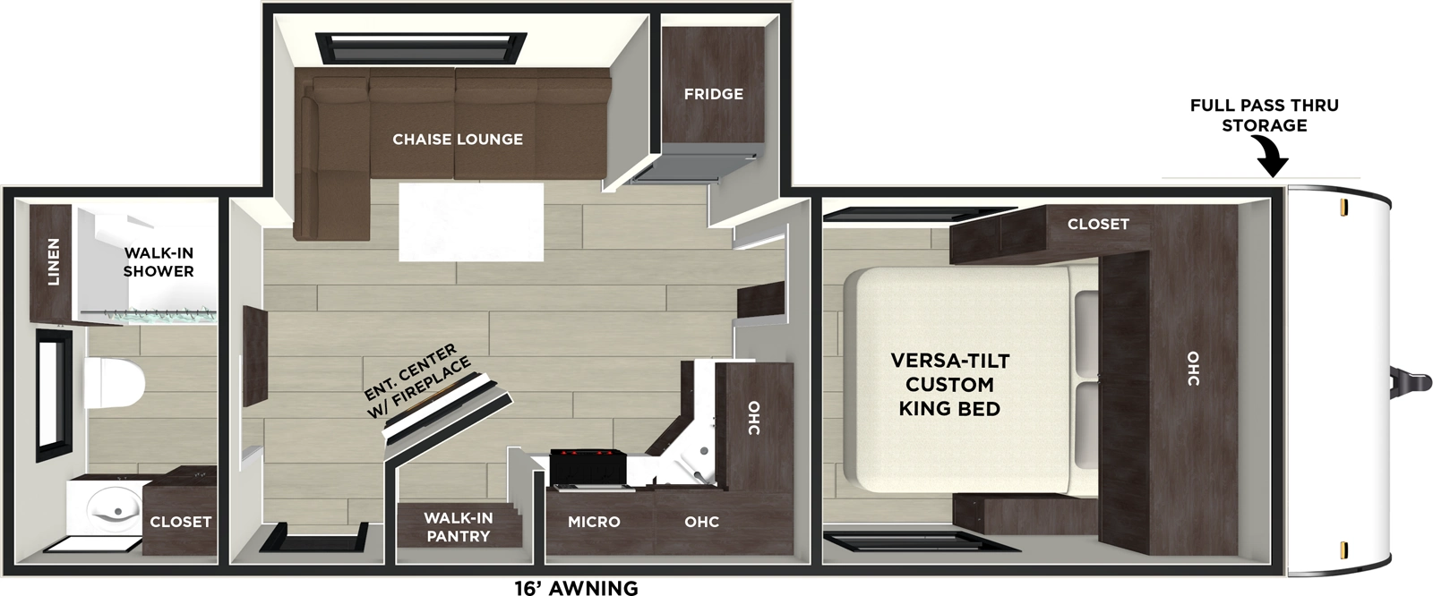 Wildwood 22RBS Floorplan